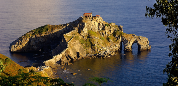 San Juan de Gaztelugatxe, dans la région de Biscaye (pays basque espagnol)