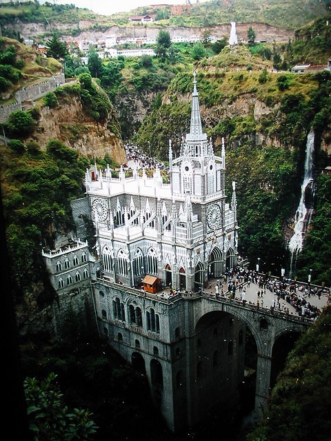 Le sanctuaire de Las Lajas en Colombie