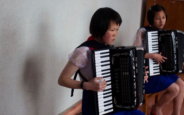 De jeunes accordéonistes 