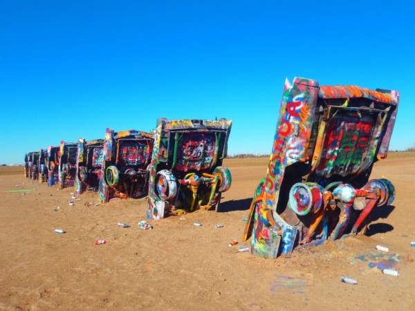 Le Cadillac Ranch, sur la Route 66