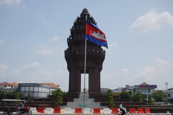 Independance Monument à  Phnom Pehn