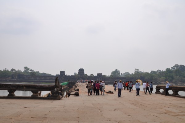 Angkor Wat, et ses centaines de touristes!