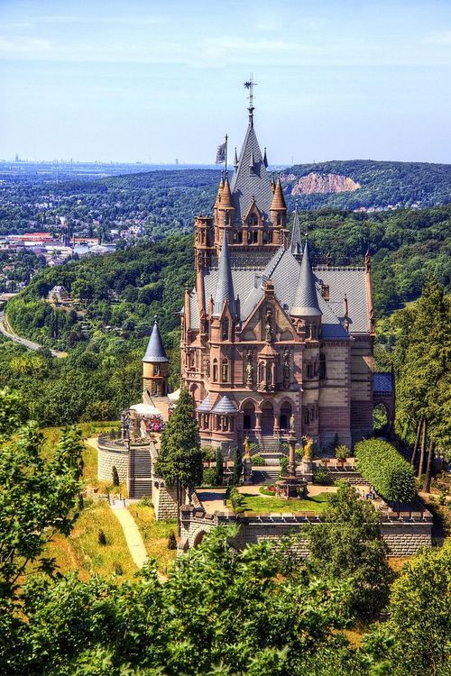 Le château de Drachenburg en Allemagne