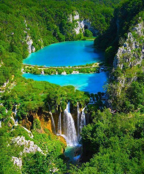 Le lac Plitvice en Croatie