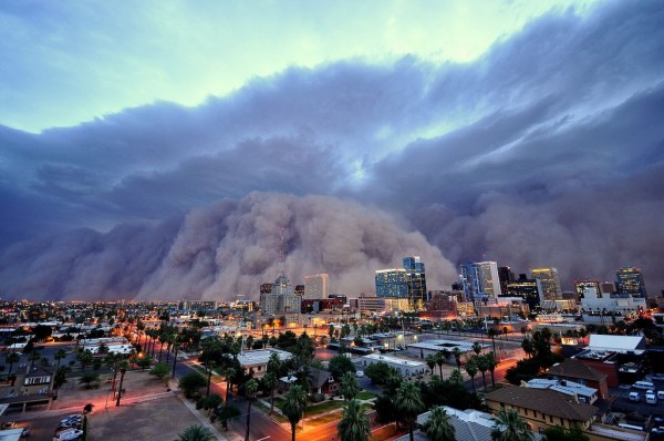 Tempête de sable à Phoenix
