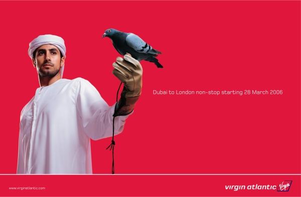 virgin pigeon advert